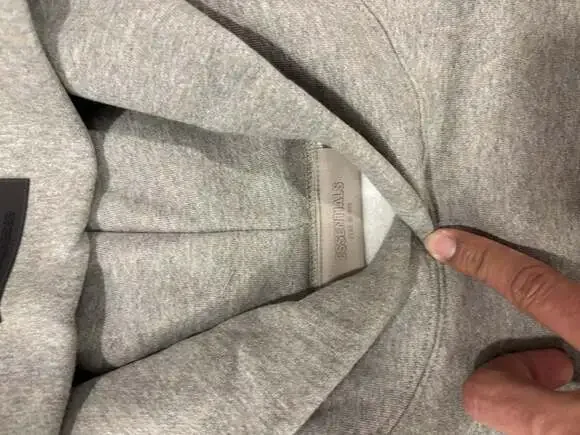 Fear Of God Essentials Dark Oatmeal 2 Piece Set FW22 In Large - Picture 4 of 4